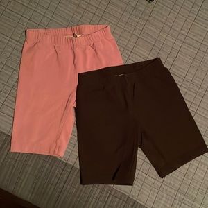 2 pairs of Hanna Andersson size 8 shorts
